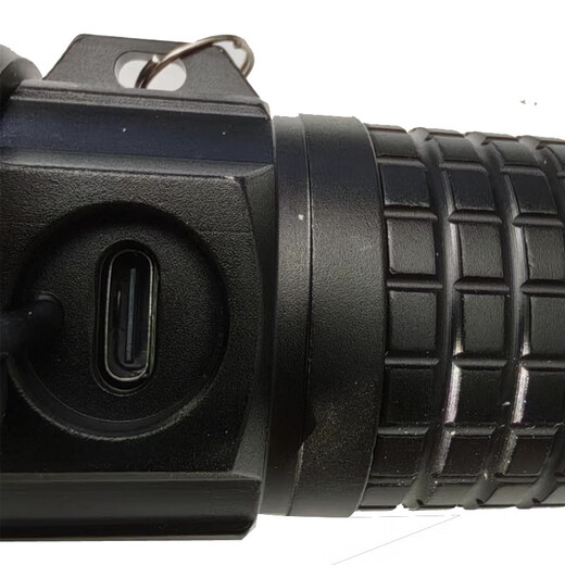 Lampe de poche forte de Predator NK-9207 Hammer de sécurité Tactique de prise de vue à longue portée super lumineux Lumières LED rechargeables à la maison Utiliser l'autodéfense et étanche