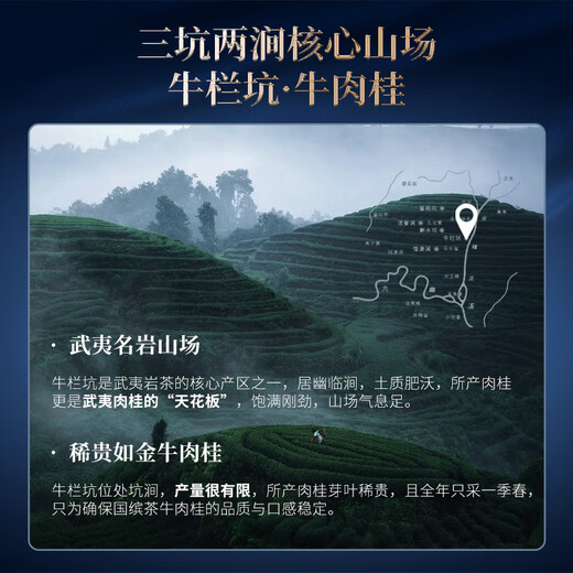 Huaxiangyuan oolong té country blosom tea niulankeng zhengyan carne de terna especial 41.5g de regalo de té regalo