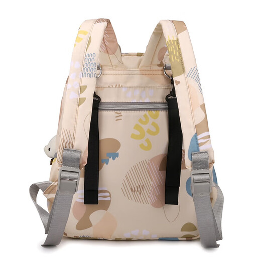 Disney (Disney) Casual Mommy Bag Mother and Baby Outing Fashion Mom 2023 New Small Backpack Multifunctional Lightweight Shoulder with Baby Shoulders Fantasy World (with Children's Carriage Hook) + Pendant