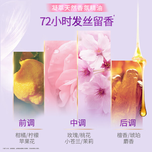 Liss [Seasonal Limited] Peach Blossom Soft Remaining Shampoo 1kg Water-light Collagen Remaining Shampoo