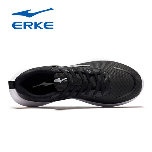 Hongxing Erke Running Schuhe Leder wasserdichte Herrenschuhe Herbst neue dicke Schuhe Leichte weiche Sohle nicht rutschschwarze Männer Sportschuhe 3523 Schwarzes Grau [Regensicheres Obermaterial] 44 Versandversicherung