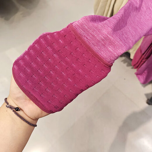 Nike (NIKE) long-sleeved T-shirt men's spring and autumn sportswear running training fitness half-zipper pullover DD566 DD5663-653 pink purple M