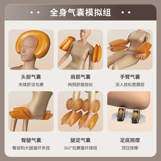 Oaks Massagestuhl für zu Hause, Ganzkörper-Raumkapsel 11B, vollautomatische Multifunktions-Zero-Gravity-intelligente elektrische Massage-Sofamaschine, Geburtstagsgeschenk für ältere Eltern, Elterntag R20 AI, verbesserte schwarze Vorwärts- und Rückwärtsbewegung, menschenähnliche Hand + Stimme, Drei-Terminal-Bedienung + Bluetooth-Lautsprecher, offizielle Oaks-Flagge – SF-Lieferung – keine Installation – nationale gemeinsame Garantie