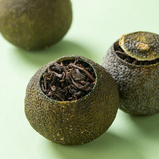 Bama Tea Industry Pu'er Tea Xiaoqing Orange Xinhui Orange/2019 RIPE 250G TEA CONDIGADO TIE