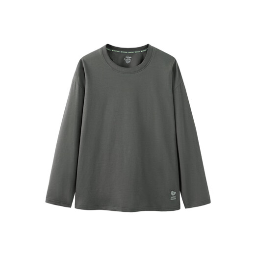 Mini Bala Mini Little Magic Fiber Children's long-sleeved T-shirt Autumn family of three parent-child basic T-shirt