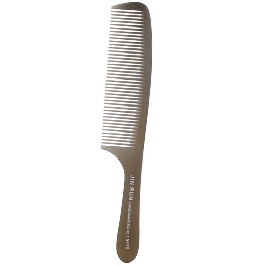 Manika Professionelle Friseur Haare Haar Kamm Ultra-dünn flaches Haar Kamm Frauen schneiden Kamm Spezialer Herrenkamm für Barber Shop Mattes transparentes Grau-15929