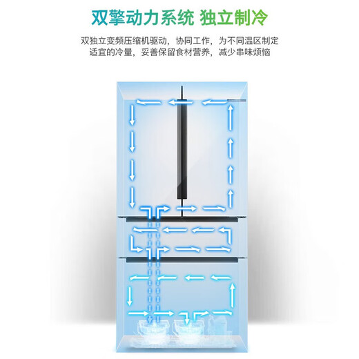 Bosch KFF98AA63C dual cycle frequency conversion home interconnection KFF98AA26C zero degree 605 liters white KFF98AA26C