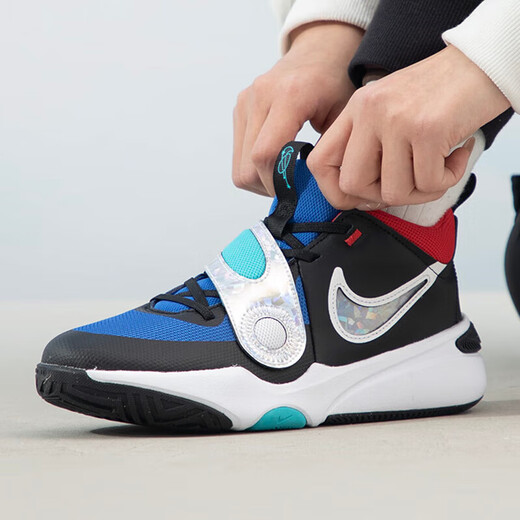 耐克（Nike）篮球鞋女鞋夏季新款大童鞋轻便缓震运动鞋实战训练舒适透气休闲鞋 FJ1390-001 40 (250)