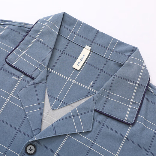 Pyjamas à manches courtes pour les vêtements pour hommes à la maison de grande taille de grande taille décontractée pour hommes.