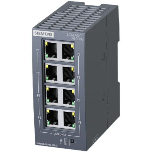 西门子（SIEMENS）6GK5008-0BA10-1AB2工业以太网交换机 6GK500 6GK5004-0BA00-1AB2