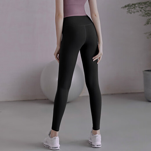 Pilates training clothing large size suit sports short-sleeved T-shirt women's quick-drying yoga clothing fitness clothing top fat mm running black pants 2XL