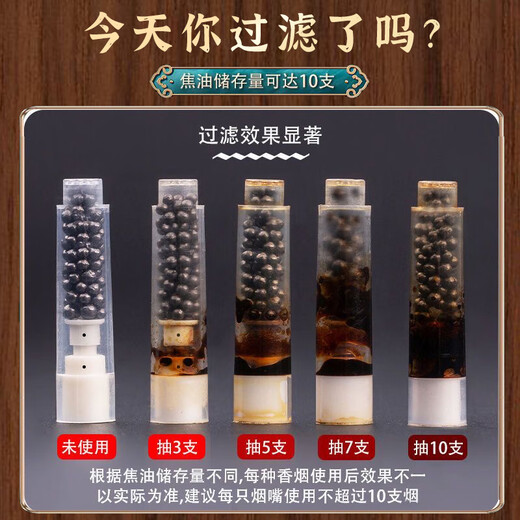 Spezielle Zigarrenmundstücke für mehrere Spezifikationen Ebony Filter Mund Biss Tragbare Münder ausgewählter Ebenholz Zigarre Mund 1517 ml