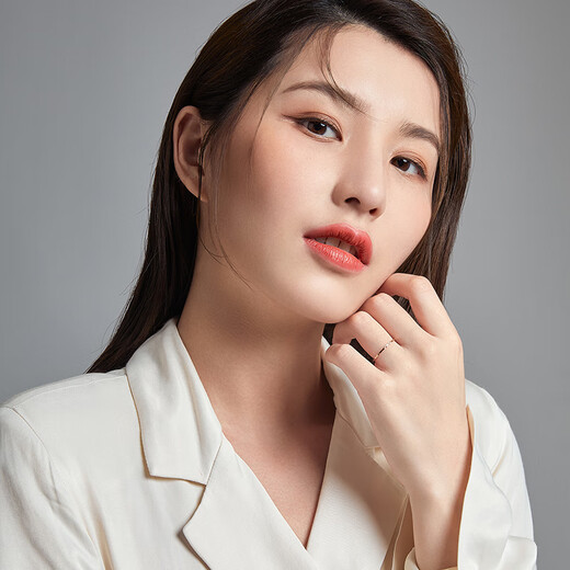 Saturday Fortune (ZLF) 18K gold ring women's color gold rose gold tail ring plain ring size 16