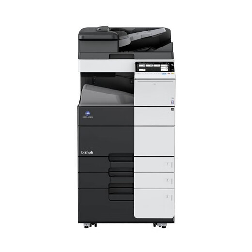 KONICA MINOLTA (KONICA MINOLTA) Kemei C364e color black and white A3 photocopying machine commercial C368 laser printer for large office special color machine C754+75 pages per minute + double-sided official standard configuration