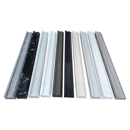 Yunduomi sunken marble water retaining strip solid shower room toilet waterproof strip bathroom dry and wet separation stone base height 4 width 6cm 1.6 meters (face width 3.5cm)