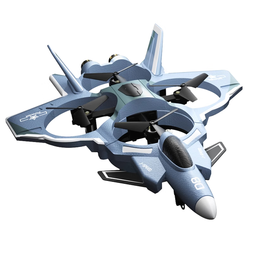 Taomumu drone anti-collision children's remote control aircraft foam helicopter four-axis fighter boy toys Chinese Valentine's Day gift [basic] Take off with one click Dark gray