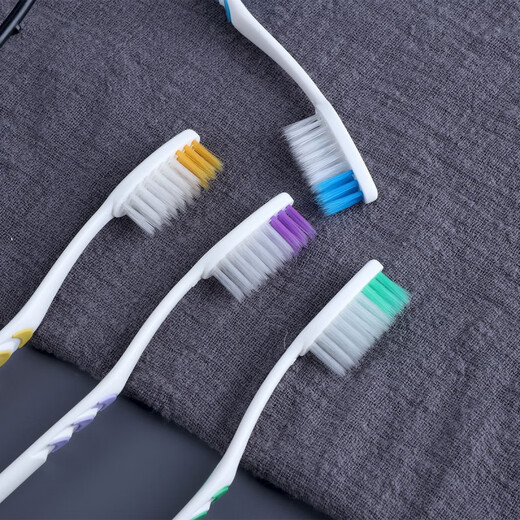 Soft bristle toothbrush, travel, home life, soft bristle all-in-one toothbrush, soft bristles, 10 pieces, random black and white