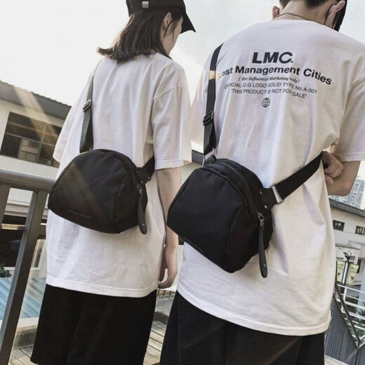 酷奇袋鼠牛津布贝壳包2025年新款男女通用时尚单肩包防水耐脏百搭斜挎包女 小号款