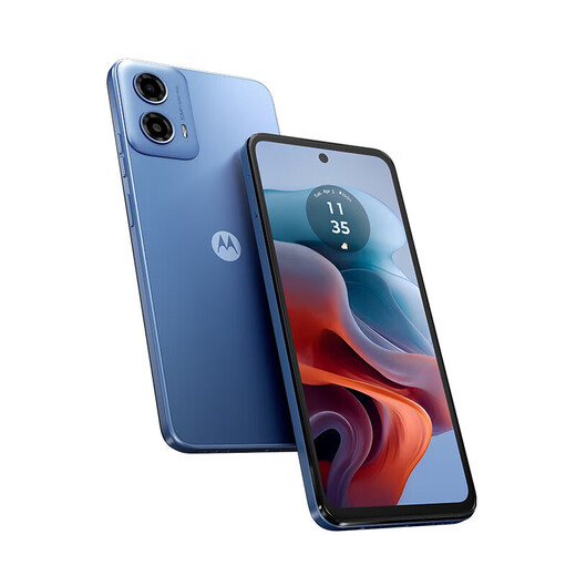 摩托罗拉moto g34 八核6nm高通骁龙695 5000万像素AI影像智能手机 大海 8GB+128GB
