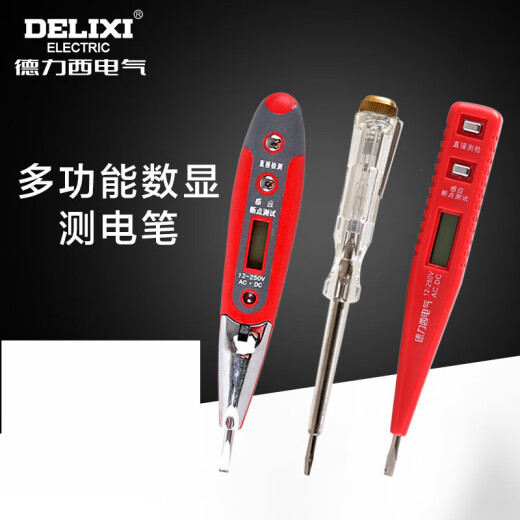 Delixi Electric Delixi Electric Pen Test Pen Electrician Electric Pen Electrical Installation Project Electric Test Pen Test Pen Electrician 8001