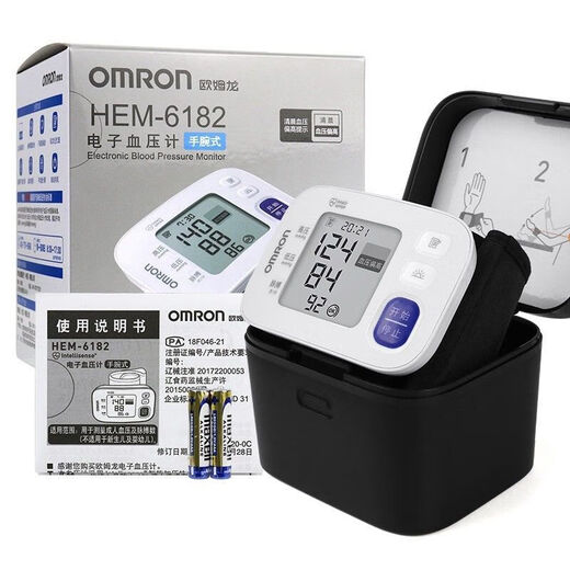 OMRON BLUTSCHRÄNDE MESS MESSUNG MESSUNG MESSUNG INSTRUMENT Home 6160 Verbessert 6182 Handgelenk Elektronischer Druckmessungsinstrument 6182 [Eingeschwentte Chip/Text -Eingabeaufforderung/Bluthochdruck]