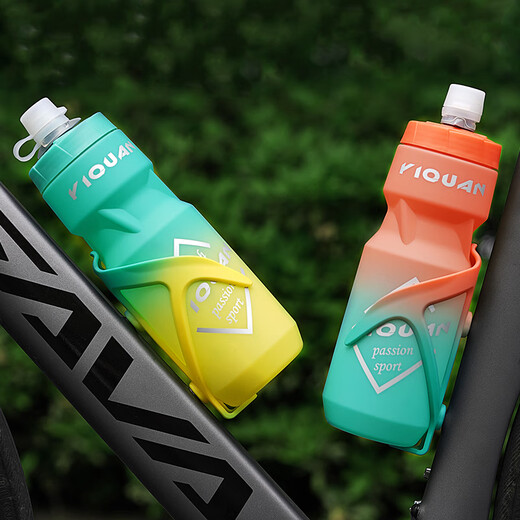 He Jian Gong He Jian Gong Bicycle Water Bottle Rack Mountain Bike Water Bottle Gradient Water Bottle Rack Cycling Road Bike Cycling Equipment Accessories Summer Pink Green-Water Bottle Rack