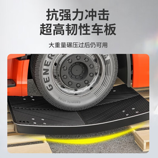 Leyou Baiyi small cart flatbed cargo trolley 110*65 large cargo heavy cargo light sound small trolley tow warehouse handling five-tube truck