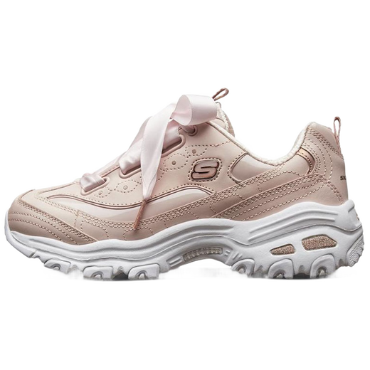 【7成新】斯凯奇 SKECHERS 女子 熊猫鞋 D’LITES时尚绑带休闲运动鞋 休闲鞋 11976/LTPK 39码 US9码