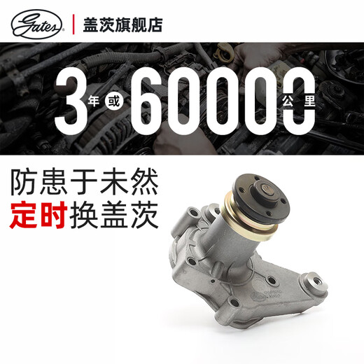 盖茨适配东风小康K01 K02 K06 K07 K17 K21 K22 V27V29发动机水泵 GWP7029