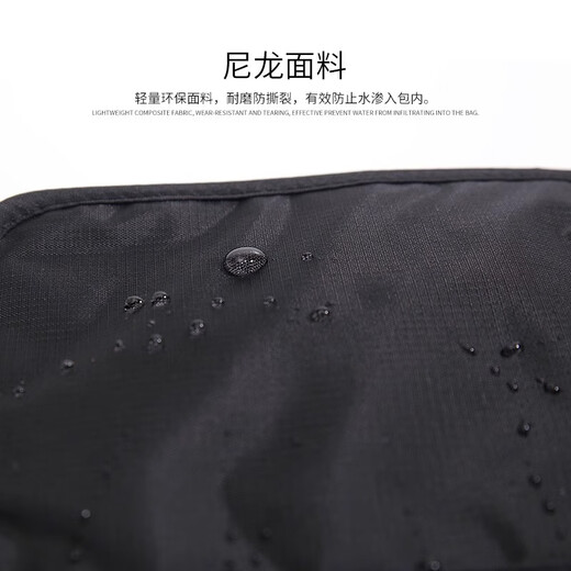 Leopard passport bag storage anti-theft card swipe bag passport wallet integrated travel documents waterproof passport clip RFID [Gray] anti-theft bag [separation design thin and portable]