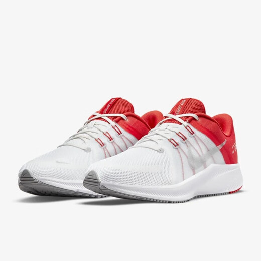 耐克（NIKE） 运动鞋男鞋夏季新款网面透气轻便减震休闲鞋跑步鞋DA1105-003 DA1105-100白红 42