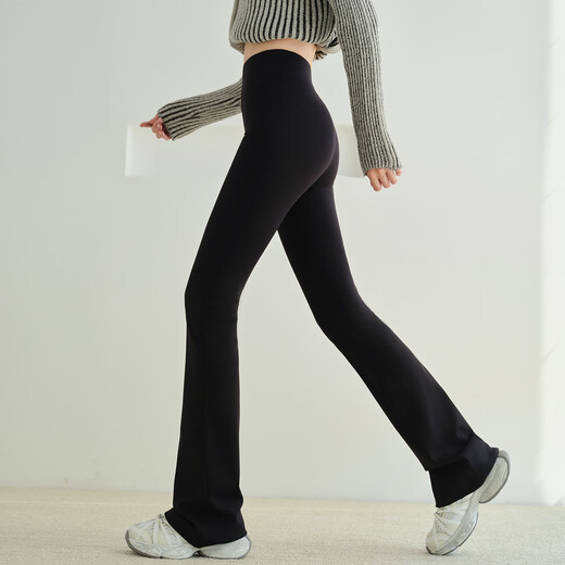 Famous Orange Slim Shark Pants Women's Autumn and Winter Outerwear Slimming Tummy Lifting Hips Slightly Slimming Small Leg Pants Stretch Versatile High Waist Leggings Black Thin Velvet Regular Style Suitable for 8-22 C M Suitable for 100-120 Jin Jin is equal to 0.5 kg