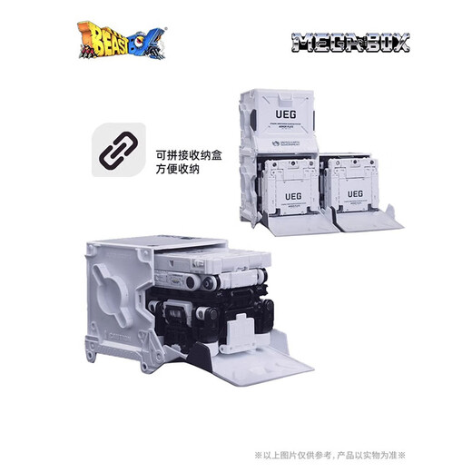 昱钧52TOYS万能匣流浪地球2-笨笨猛兽匣机器人变形玩具潮流摆件 笨笨