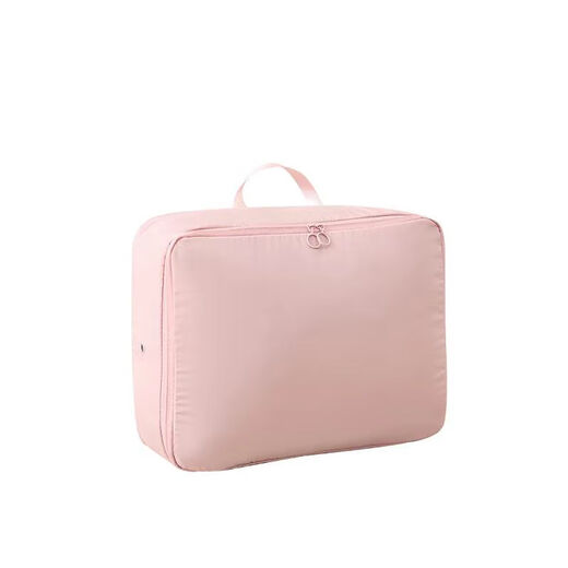 Bolsas de almacenamiento de la chaqueta de caída Home Travel Compression Bolse Armario de la maleta portátil Almacenamiento Almacenamiento Bolsa Especial Rosa 40*30*12 cm Tamaño mediano