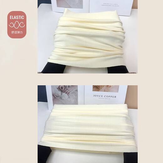 Green Jian Tang velvet warm neck gaiter for men in autumn and winter, simple and versatile neck gaiter for women, cold and windproof cycling scarf, beige + coffee color, German velvet neck gaiter