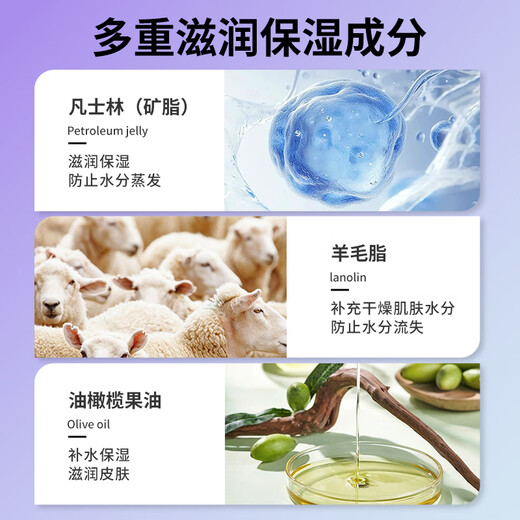 Shizhongtang Cracked Hand Cream 50g Vaseline Cracked Heels, Hands and Feet Cream Anti-Crack Official Crack Cream Chapped Cream