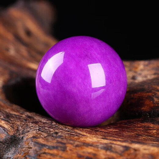 Xidian South Africa old material Shu Jilai loose beads Shu Jilai stone single bead round bead Duobao Shu Jilai bracelet with beads 10MM jade grade (cherry blossom purple)