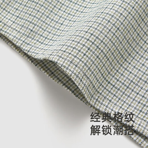 Ying's shopping mall same style children's clothing shirt pure cotton spring and summer long-sleeved tops boys new clothes gray moss green 80 cm