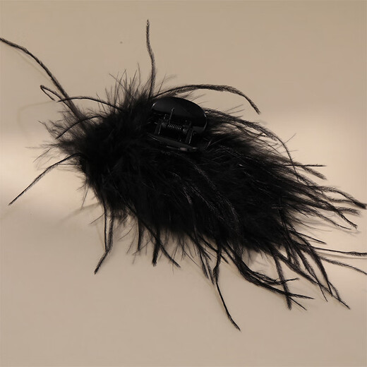 Chimera (CHIMERA) Super Fairy Feather Hair Clip, High-end Large Hair Clip, Shark Clip on the Back of the Head, Hair Clip, Hair Accessories, Birthday Gift for Girls