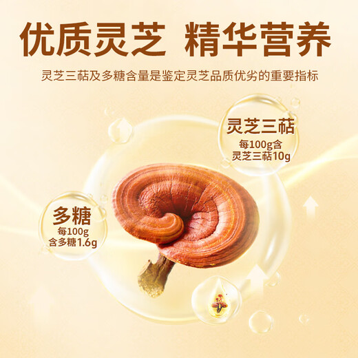 亨博士破壁灵芝孢子粉胶囊中老年男女增强免疫力术后营养品成人探病礼物 1盒【保健品送长辈】
