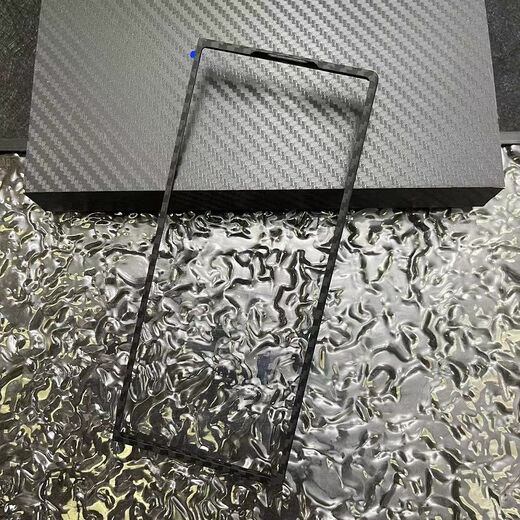 Samsung (SAMSUNG) original quality zfold6 Kevlar aramid fiber material Samsung zfold7 mobile phone case ZFold5 carbon Samsung zfold6 three-piece blue fine lines 600d volcanic hole single back cover