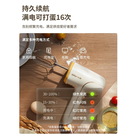 Threaded Egg Maker Light Sound Electric Rechargeable Small Egg Automatic Blender Cream Hair Maker Cheese White (Quick Hair Thread)