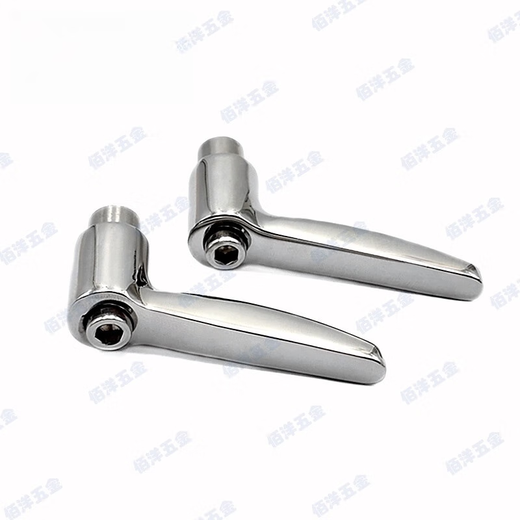 Danyang Qingtian 7-character adjustable handle all stainless steel screws CLCF internal thread SCL456 fixed handle external thread SCL420