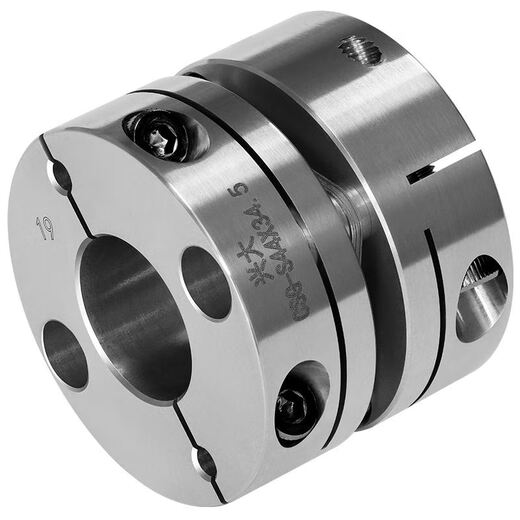 Huili customized Xingda CSG-S single diaphragm coupling servo motor screw high torque connection diaphragm stainless steel coupling outer diameter 44 long 345 holes 8 to 22 optional