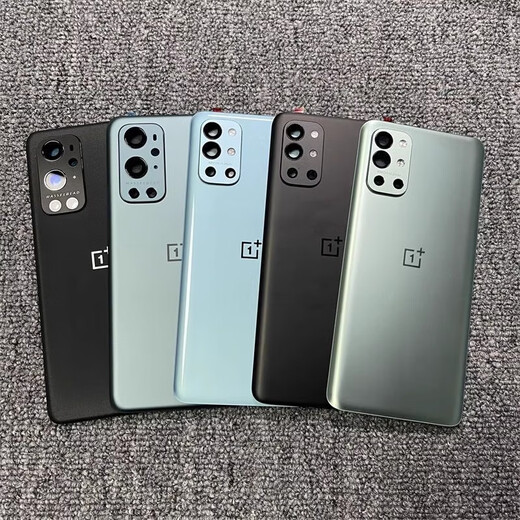 适用一加9原装玻璃后盖1+9Pro原厂手机后壳1+9R外壳电池盖 一加9辅料背胶与镜框一套工具 外壳