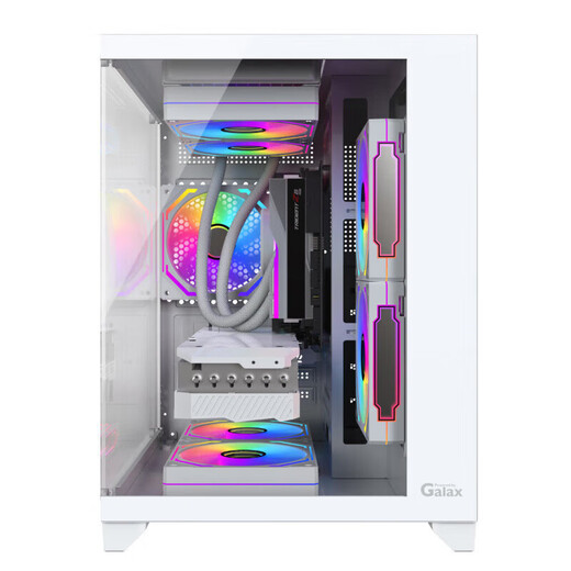 ASUS Core i5 13400F/14600KF+RTX5060 desktop assembly computer console game high-end e-sports independent display live broadcast design rendering complete desktop computer 2 i5 12490F/RX9060XT 8G white