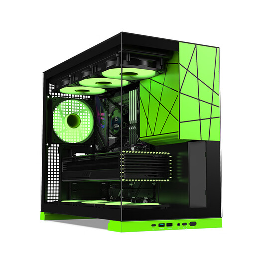 AMD Ryzen 7 9700X host RTX5060TI/5070TI/9070XT graphics card AI productivity 4k live rendering post-editing design computer sea view room assembly complete machine configuration five 9700X/RTX5060TI 16G