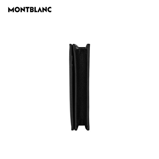 万宝龙（MONTBLANC）男士匠心系列4卡位黑色卡片夹礼物送男友 130322