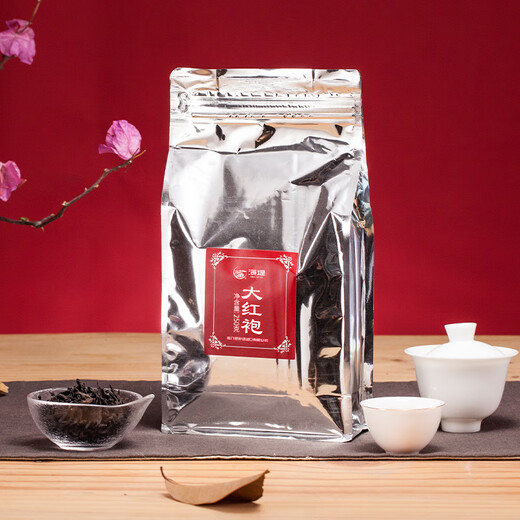 海堤（SEA DYKE）中茶乌龙茶武夷岩茶大红袍特级250g中足火袋装经典口粮茶叶