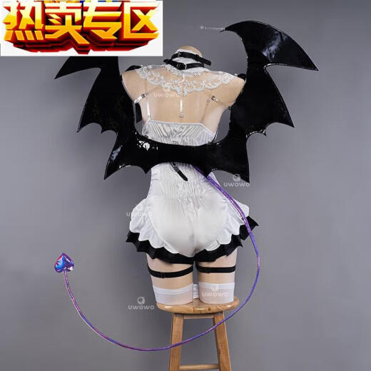 Bakusen pre-sale Genshin Impact Keqing private restraint underwear cosplay costume lesbian succubus Keqing Succubus restraint full price pre-sale xS